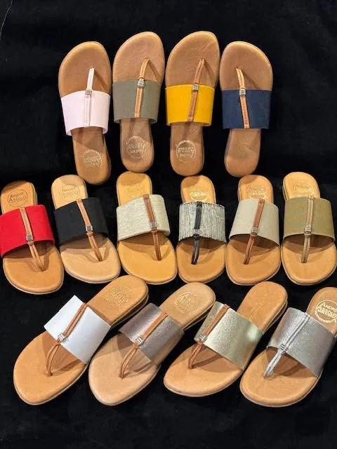 andre assous womens sandals Andre Assous women's leather sandals at Stefan Mann in Scottsdale, Arizona