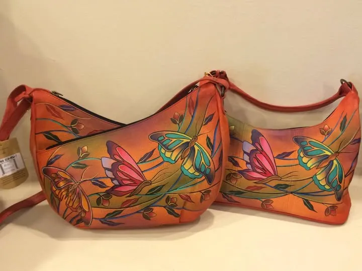 anuschka leather handbag Anuschka hand-painted leather handbag available in Cave Creek