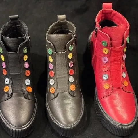gelato womens boots Gelato women's leather boots at Stefan Mann in Scottsdale