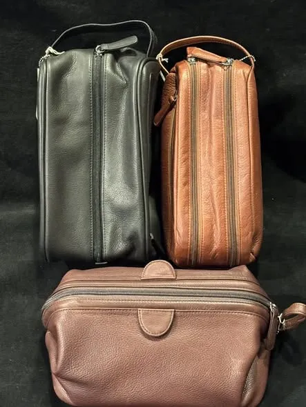 leather toiletry bag Leather toiletry travel bag in Scottsdale