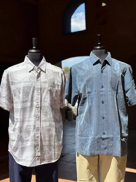 tommy bahama mens button up shirt 2 Tommy Bahama men's button-up shirt at Stefan Mann in Scottsdale