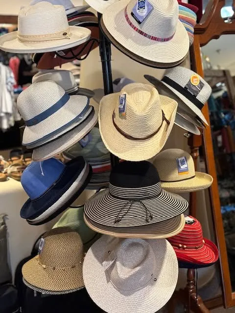 womens sun hats Women's packable sun hats in assorted colors